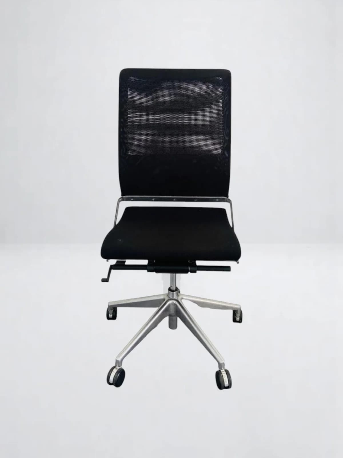 Chaise à roulette Alto chromé — vue 2