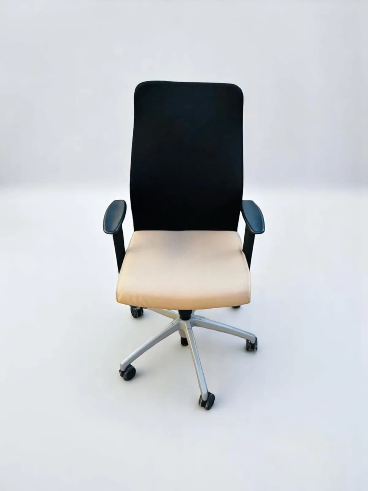 Chaise à roulette Cider ergonomique bi-color — vue 2