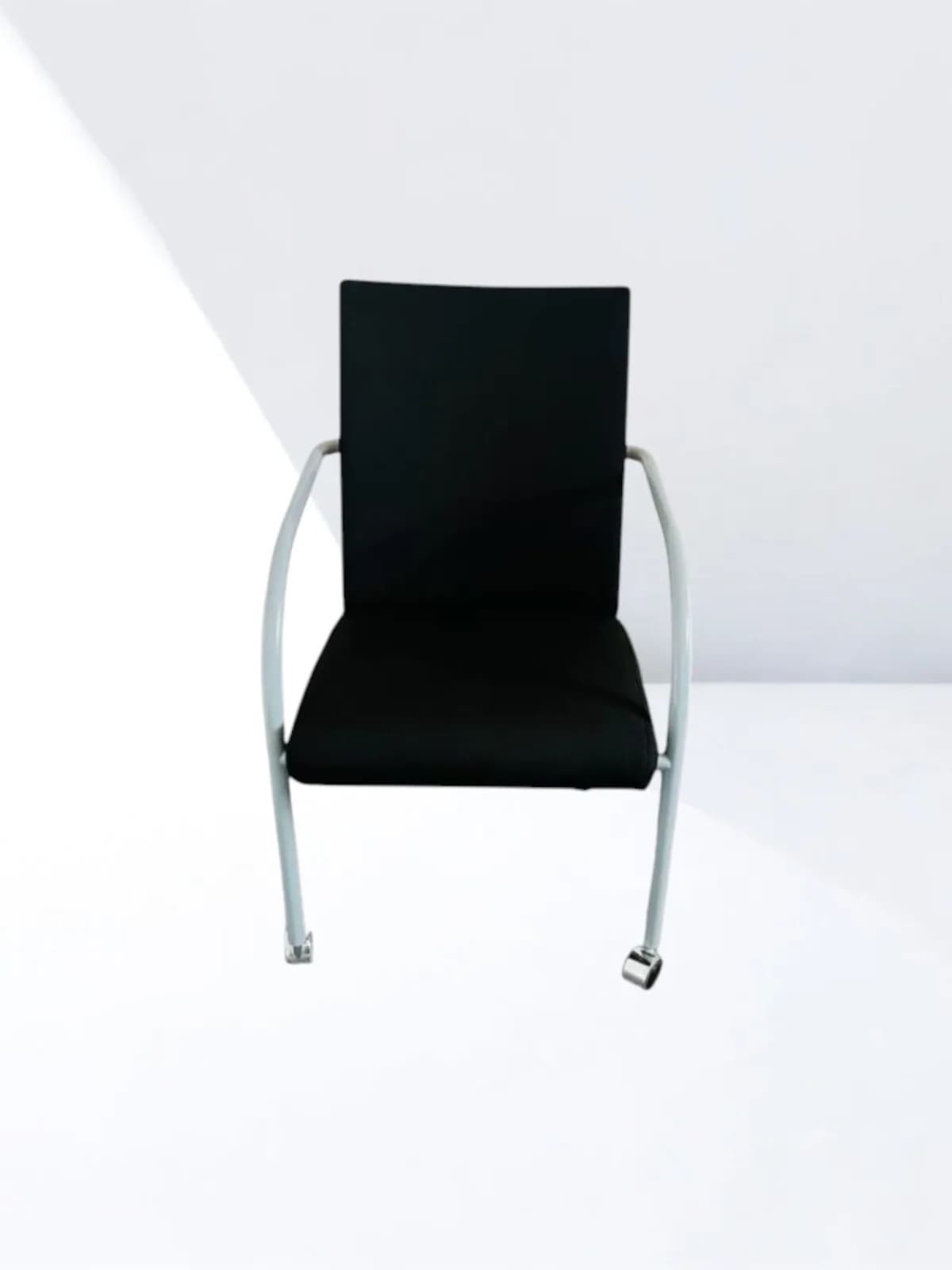Chaise accueil à roulette — vue 2
