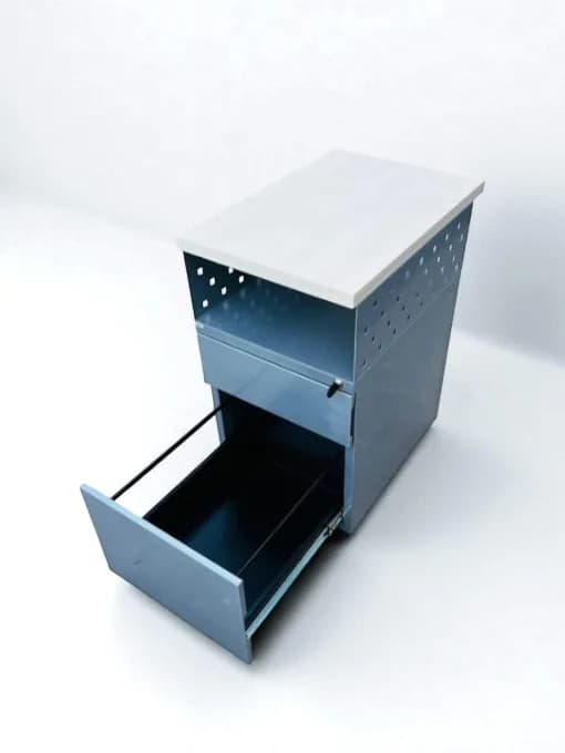 Caisson hauteur bureau Arfeo 2 tiroirs — vue 2