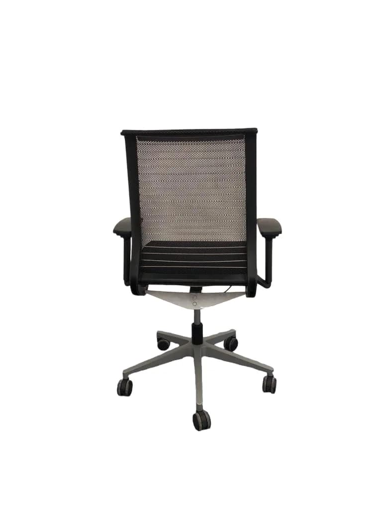 Chaise de bureau Steelcase thinks noir — vue 3