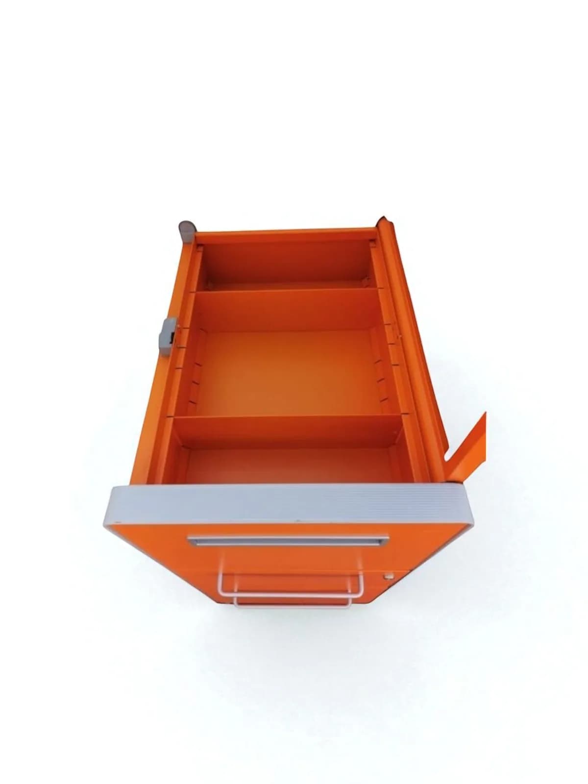 Meuble caisson de rangement Bisley mobile orange — vue 5