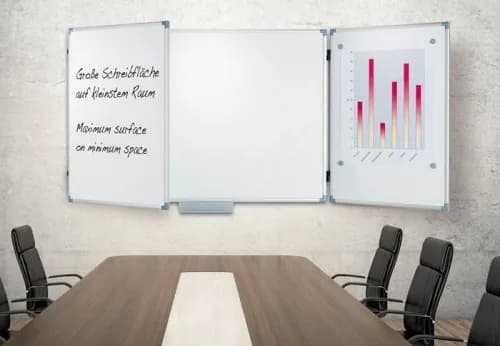 NOBO - Tableau blanc 300x 120cm tryptique — vue 3