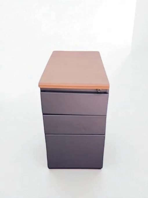 caisson hauteur bureau Steelcase P90cm — vue 3