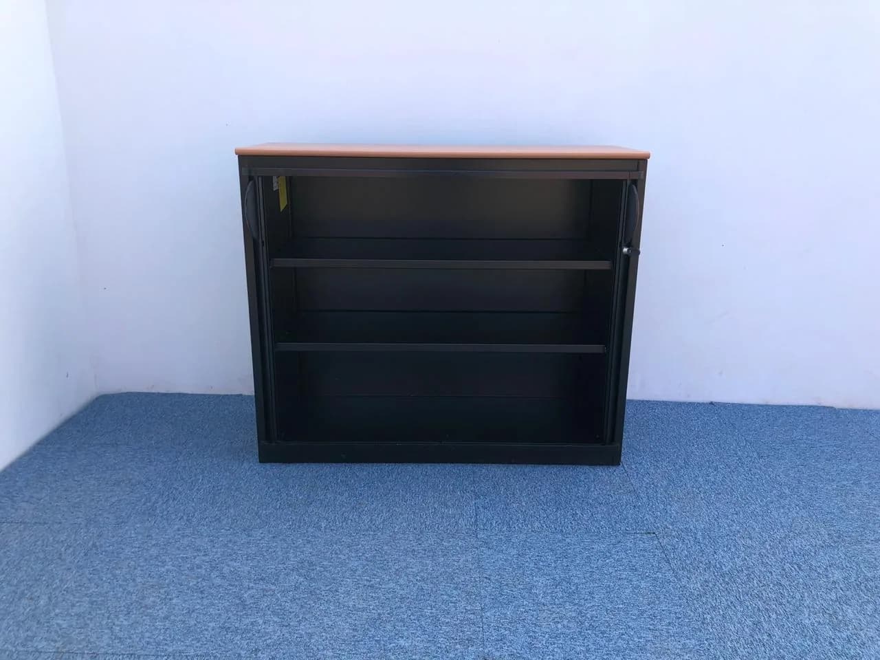 Armoire basse métallique 120×100 cm noir — vue 4
