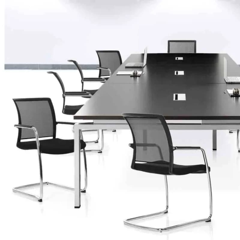 Chaise visiteur design Eurosit passport — vue 2