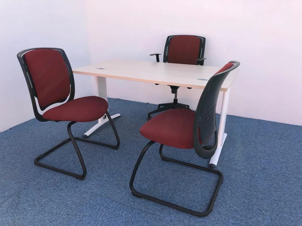 Bureau droit Colombia clen 140x80cm — vue 4