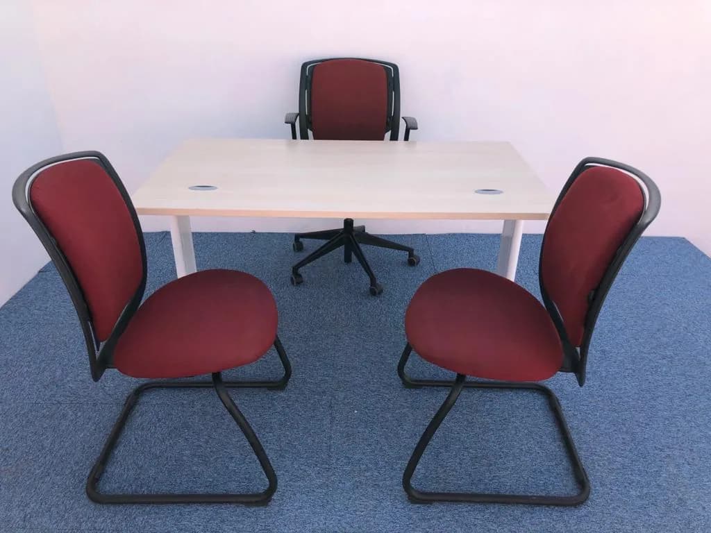 Bureau droit Colombia clen 140x80cm — vue 3