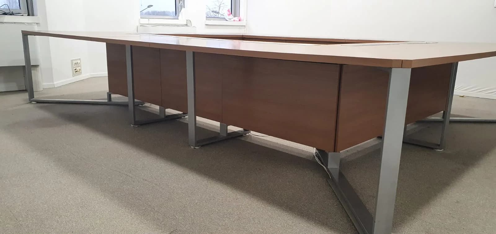 Table de Réunion Rectangulaire ASCO – Capacité 20 Personnes — vue 4