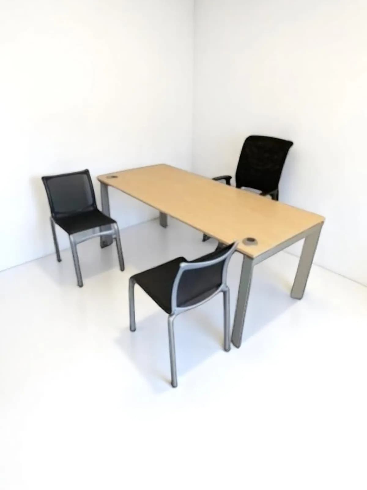 Bureau droit 180x80cm Haworth simple