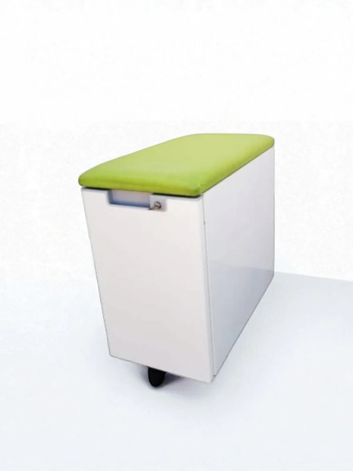 CAISSON AVEC COUSSIN D'ASSISE VERT — vue 2
