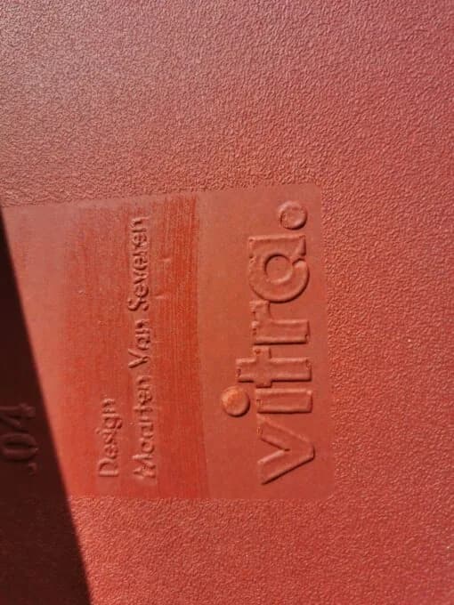 SIÈGE FAUTEUIL VITRA 04 MAARTEN VAN SEVEREN — vue 5