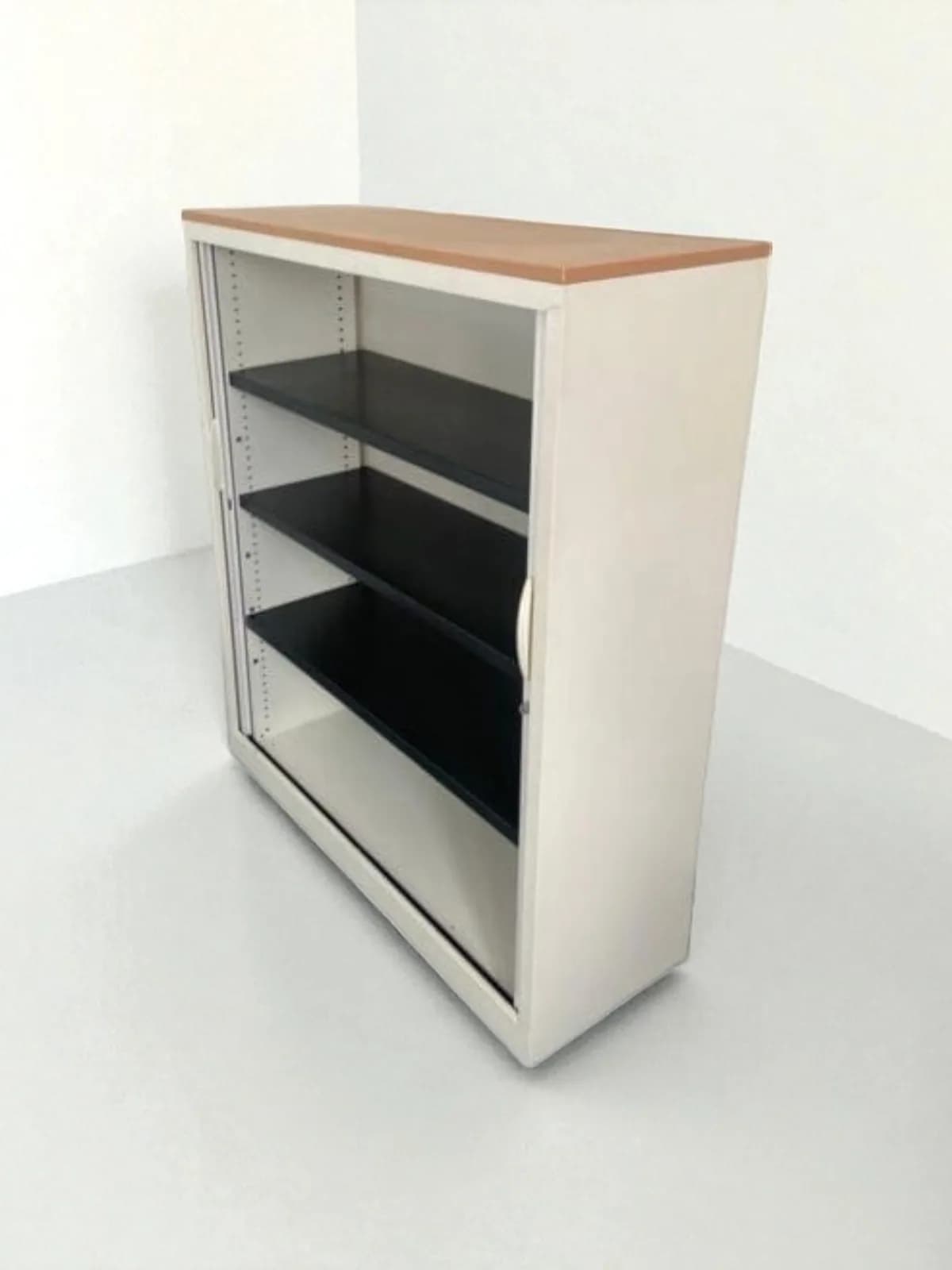 Armoire Magencia 120x140cm blanche porte coulissante — vue 4