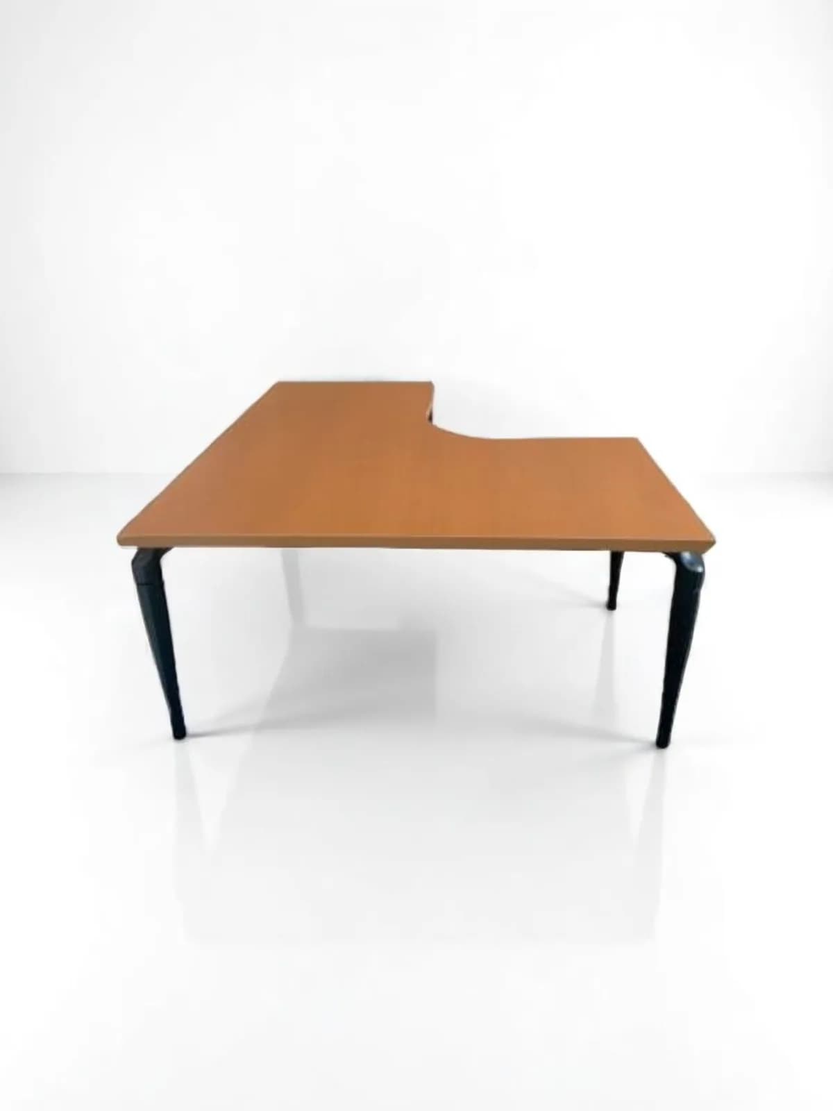 Bureau Angle Samas 160x160cm merisier — vue 2