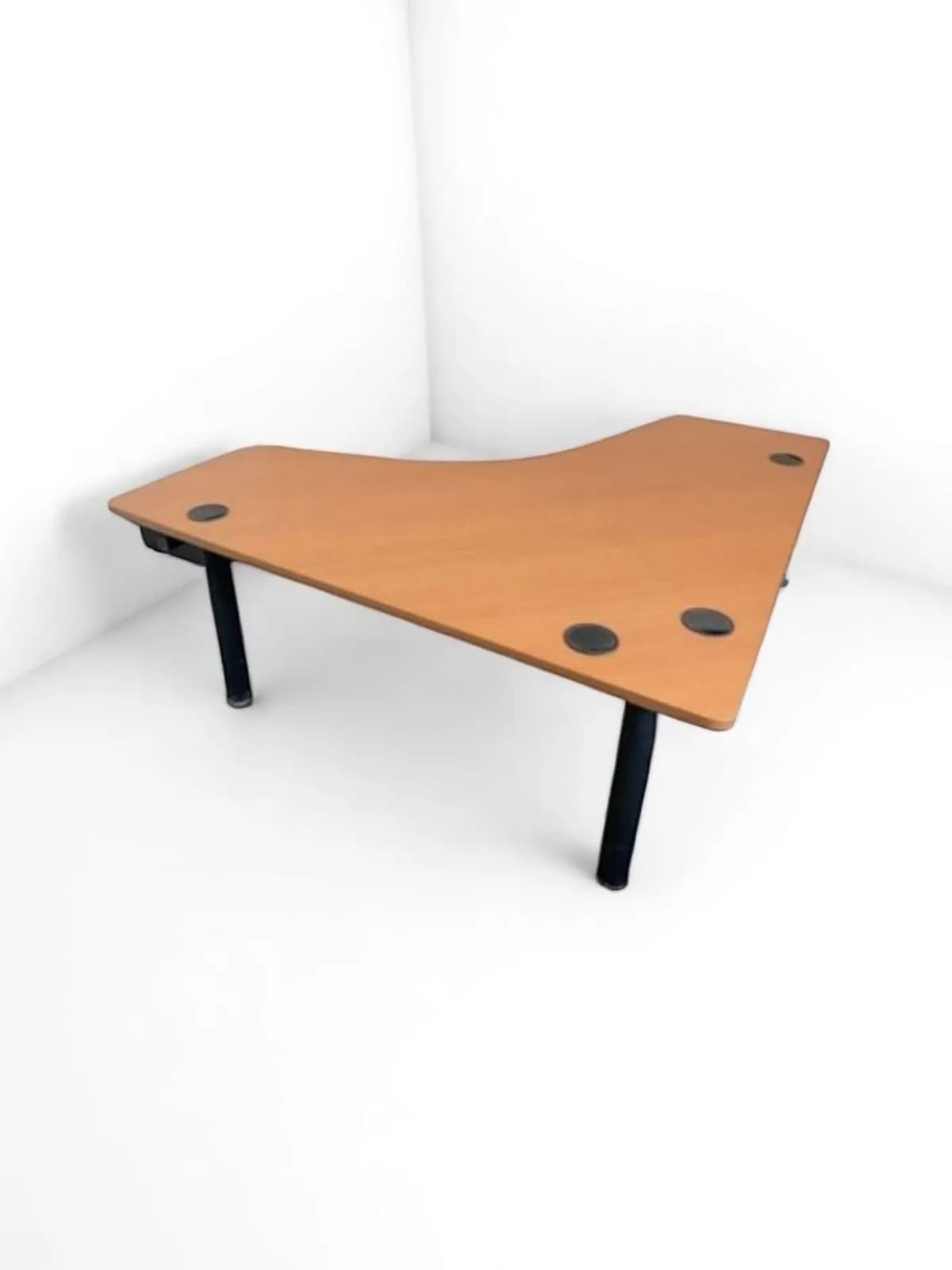 Ensemble bureau angle 160x160cm avec armoire basse promo — vue 2