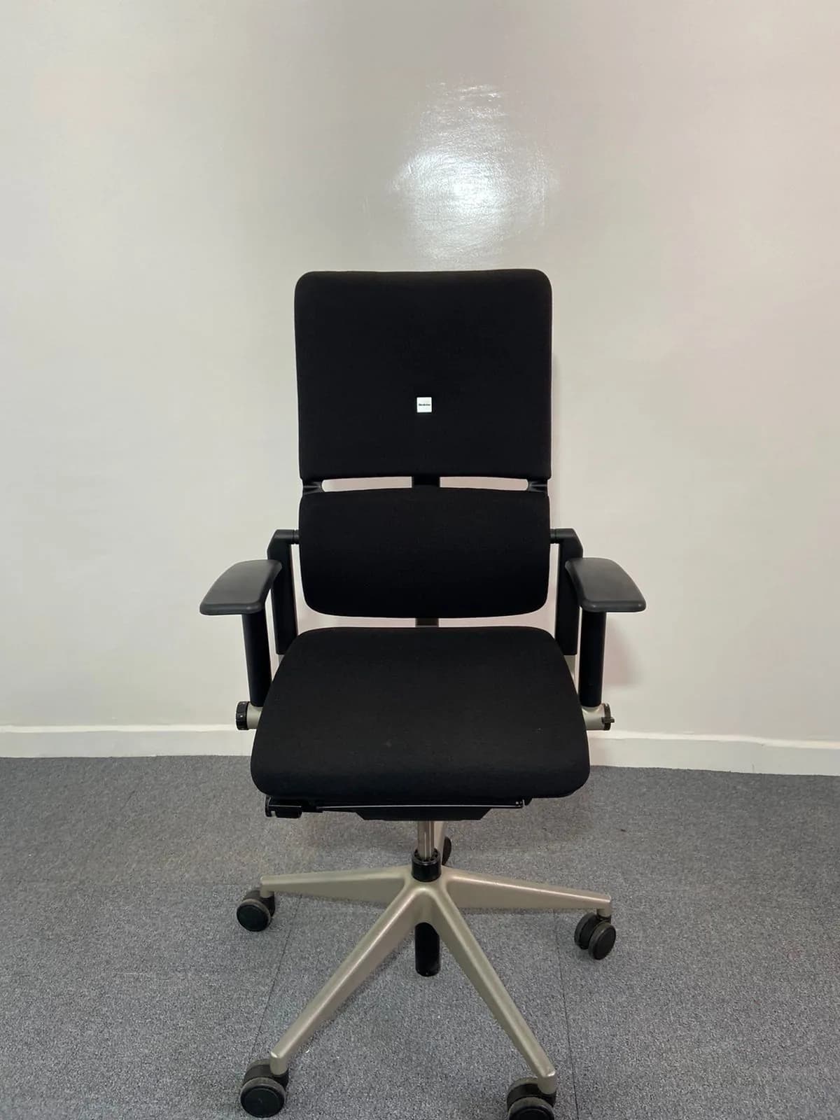 Chaise Steelcase Please 2 noir double dossier — vue 2