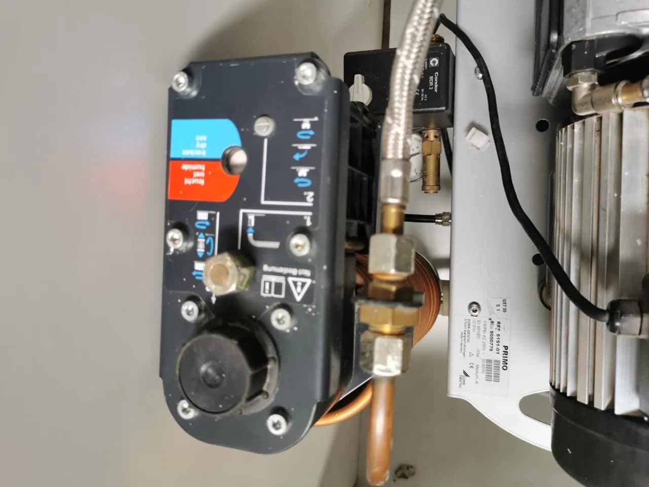Compresseur DÜRR Dental système air sec médical — vue 2