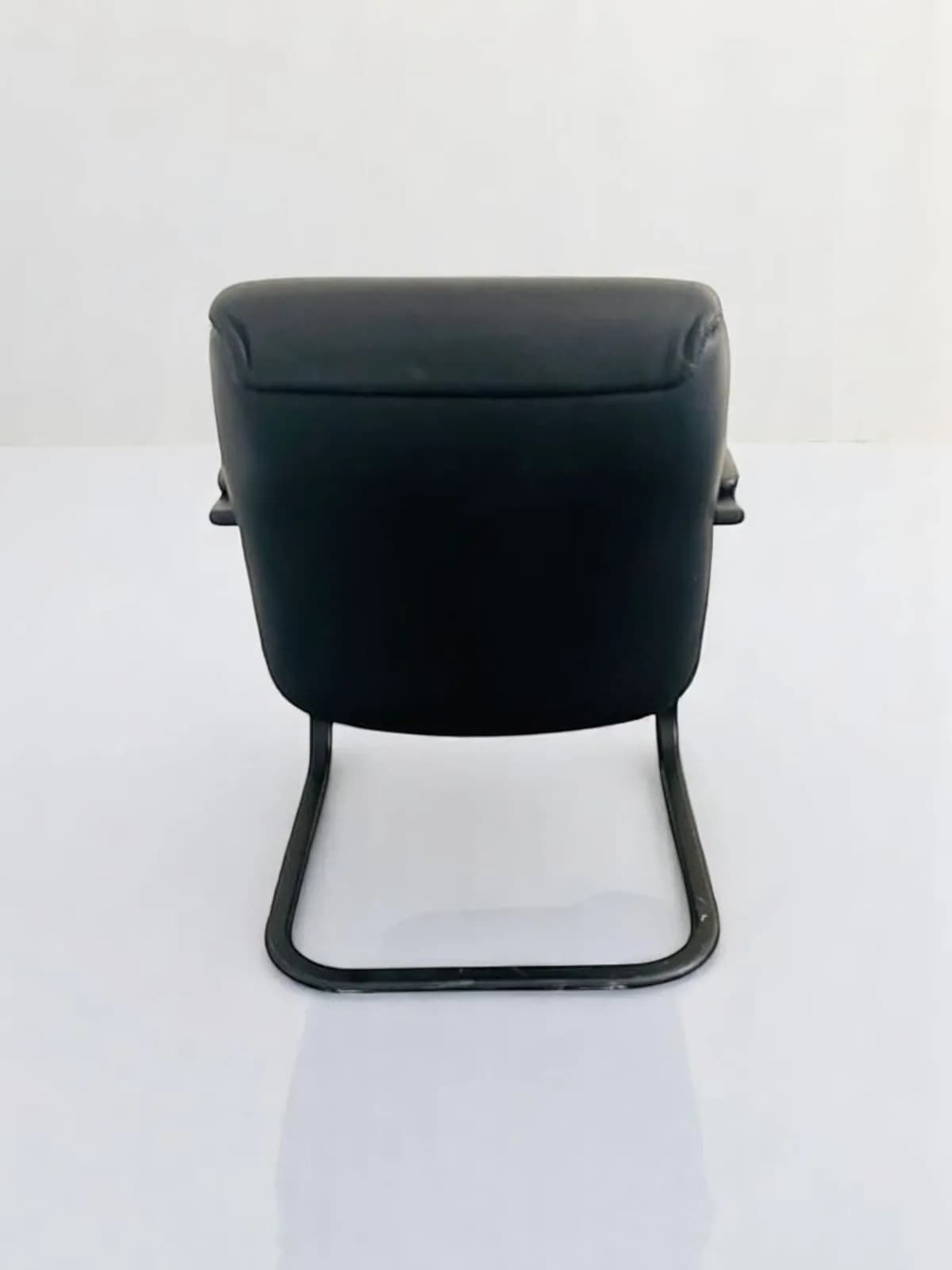 Chaise visiteur luge GRD simili cuir comfort — vue 3