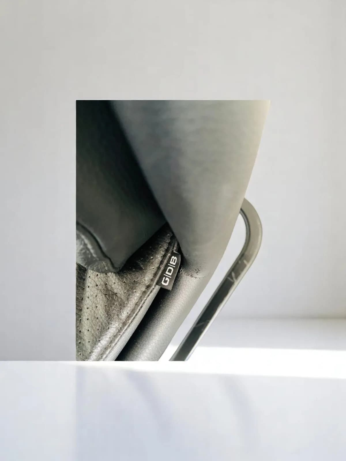 Chaise visiteur luge GRD simili cuir comfort — vue 4