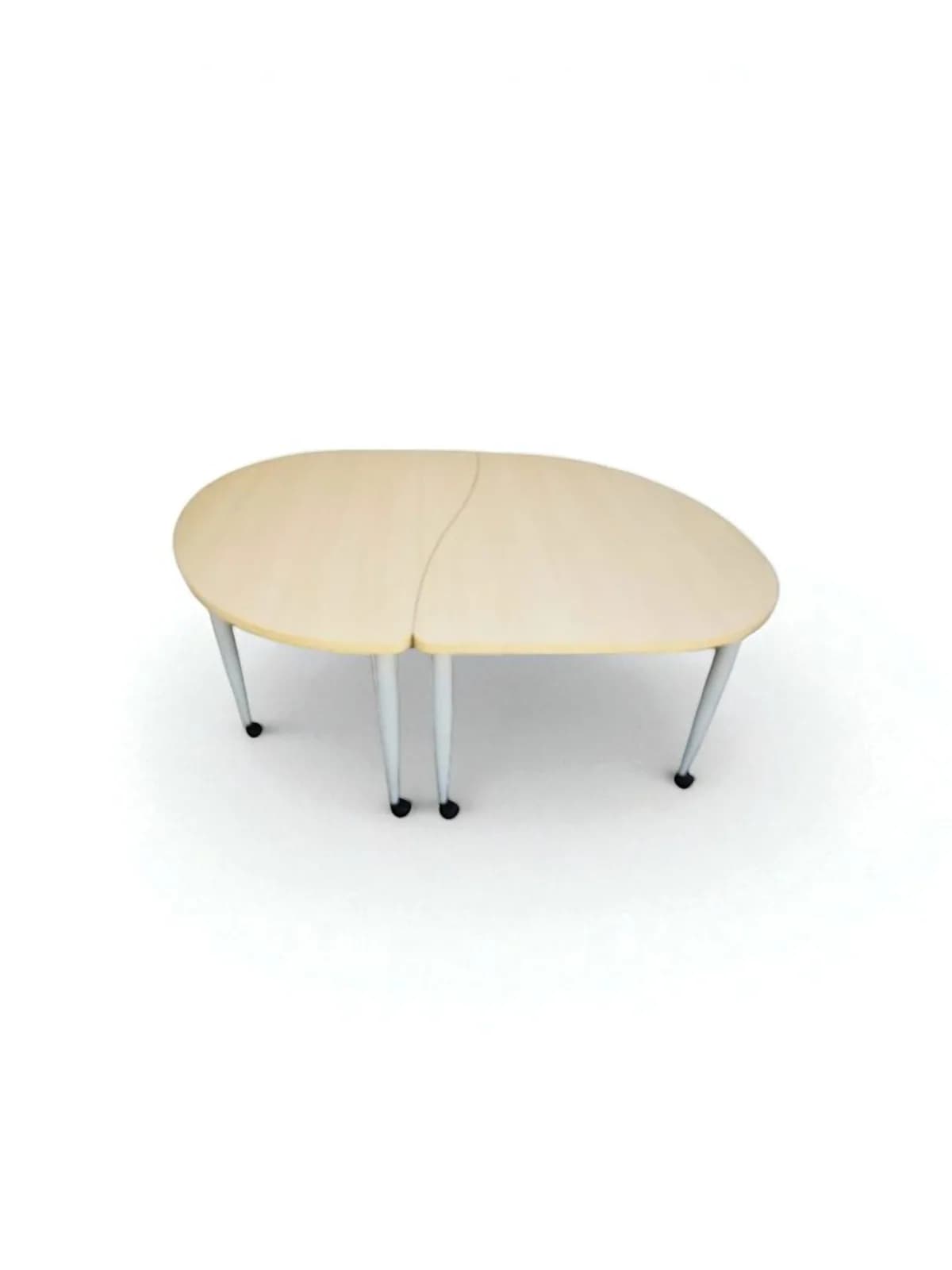 Table de Réunion Modulable Steelcase 140x200cm – 6 Places — vue 4