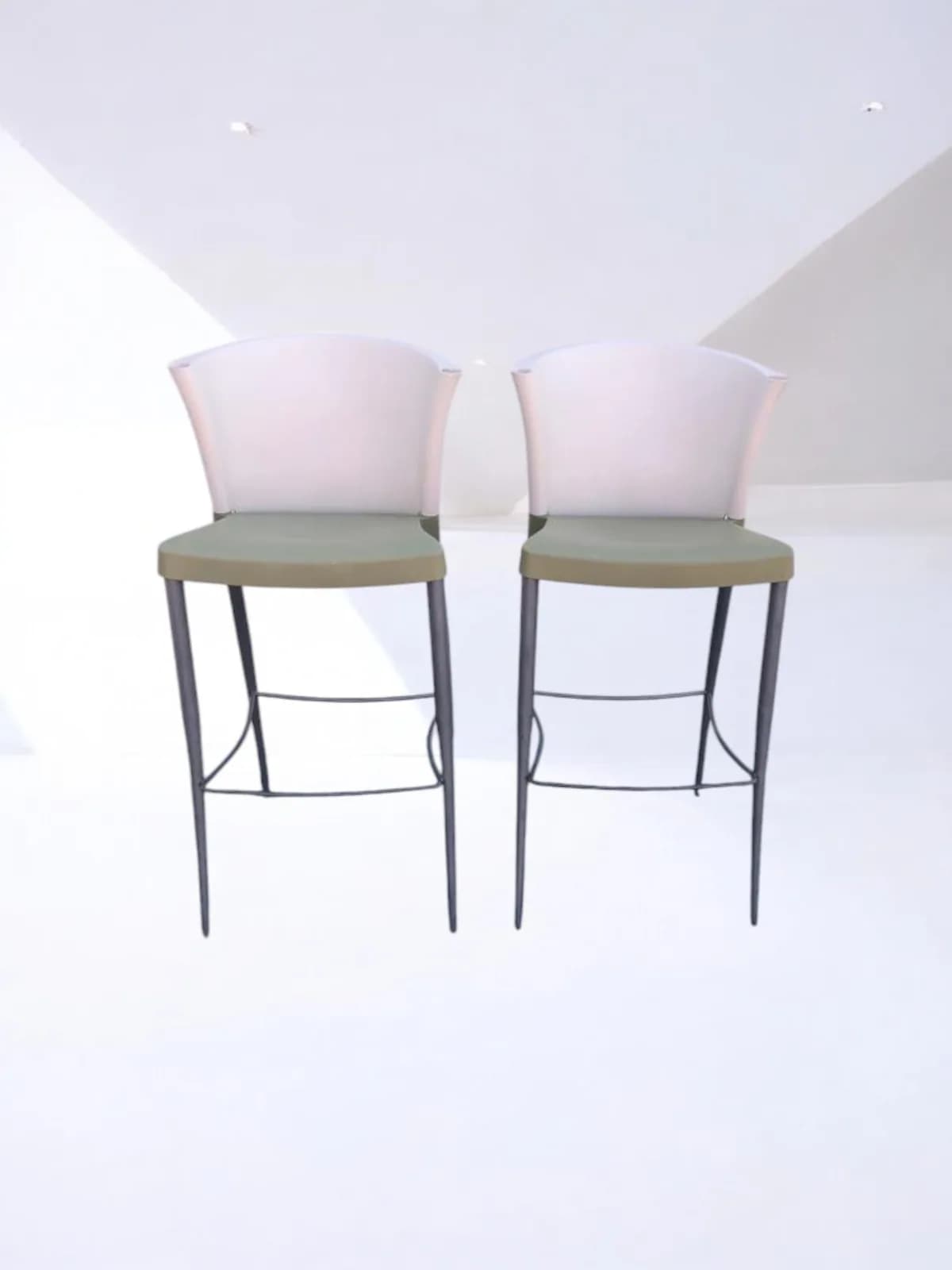 Chaise haute de bar Paco Capdell PVC — vue 4