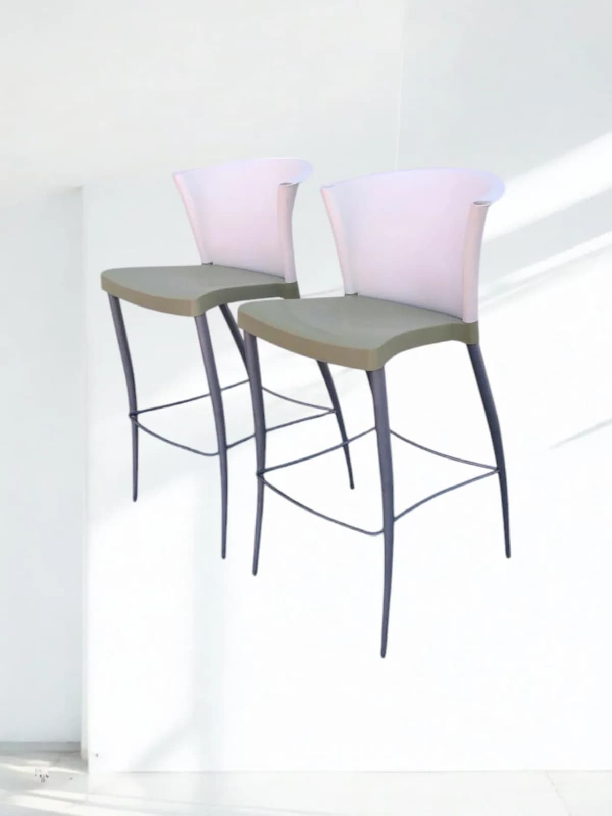 Chaise haute de bar Paco Capdell PVC — vue 5