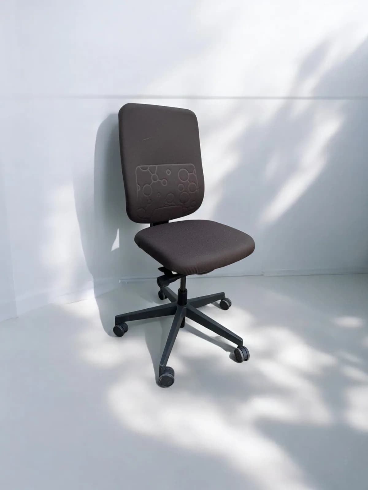 Chaise à roulette Steelcase reply sans accoudoir Marron — vue 2