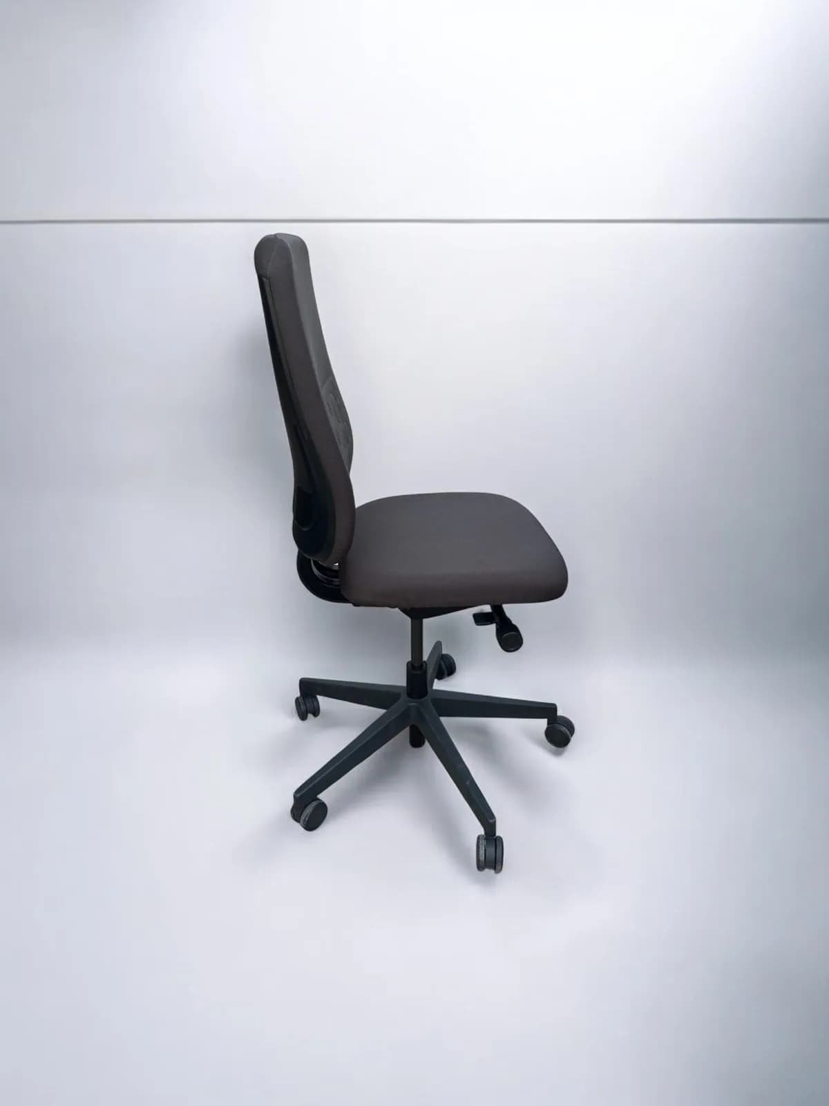 Chaise à roulette Steelcase reply sans accoudoir Marron — vue 3