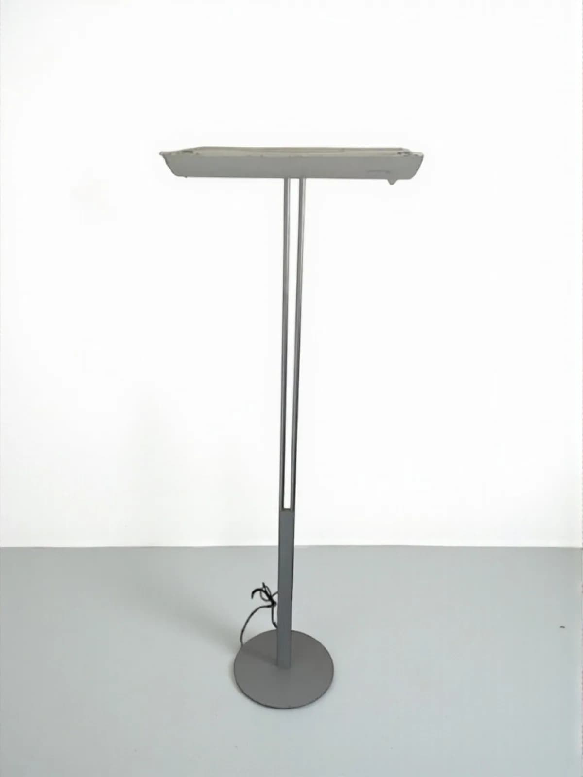 Lampe double de bureau sur pied