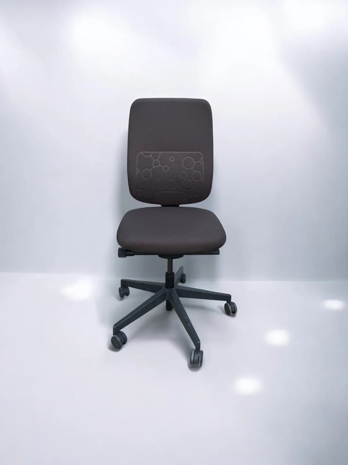 Chaise à roulette Steelcase reply sans accoudoir Marron