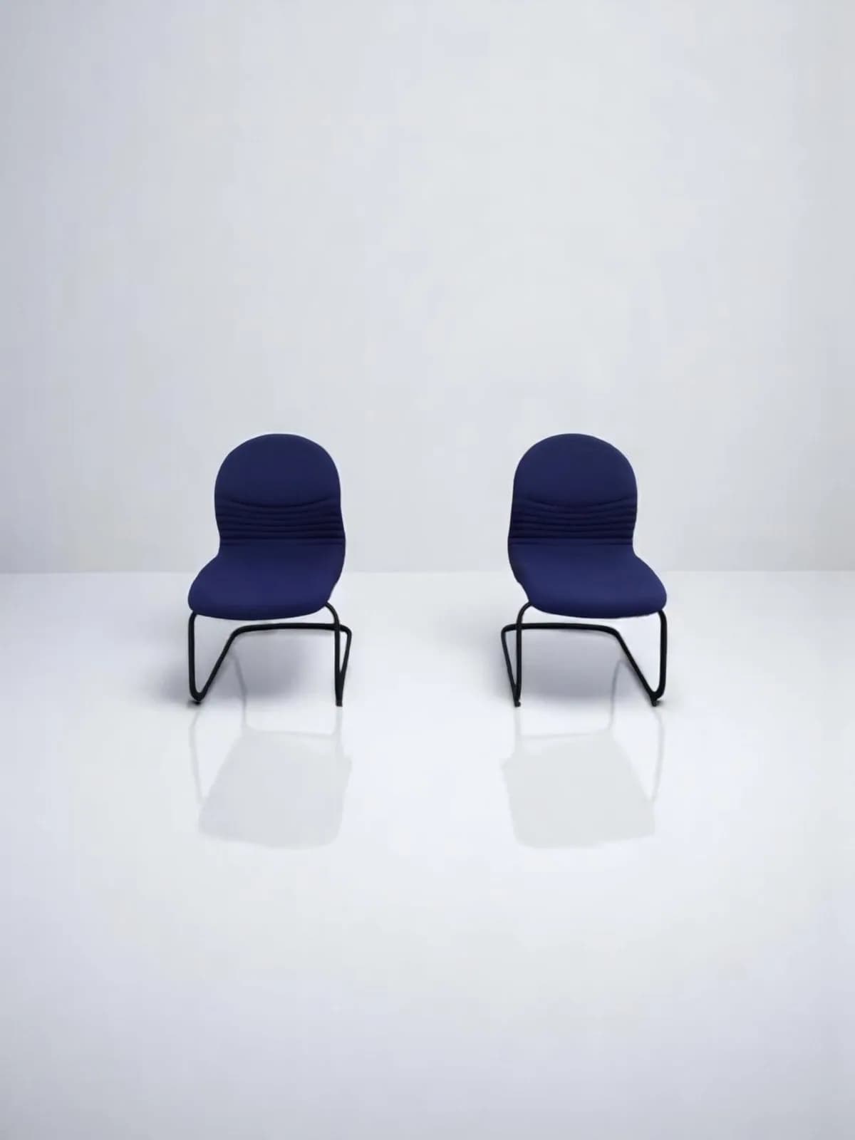 Ensemble chaise visiteur luge promo — vue 2