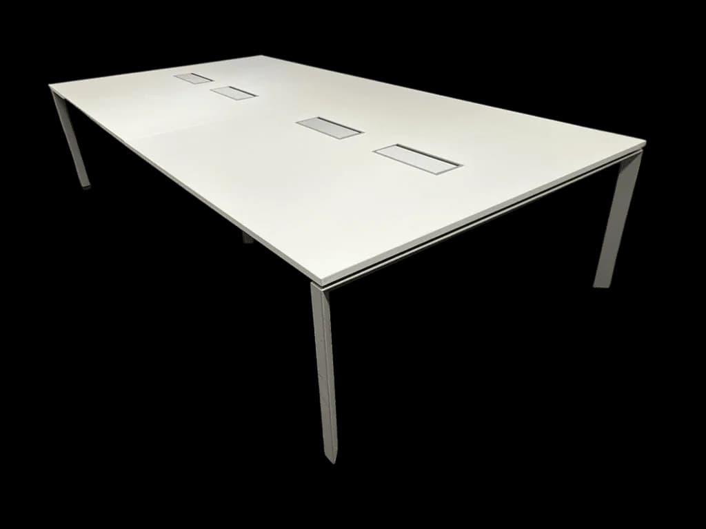 Table de Réunion Steelcase 400x160cm – Capacité 12-14 personnes — vue 2
