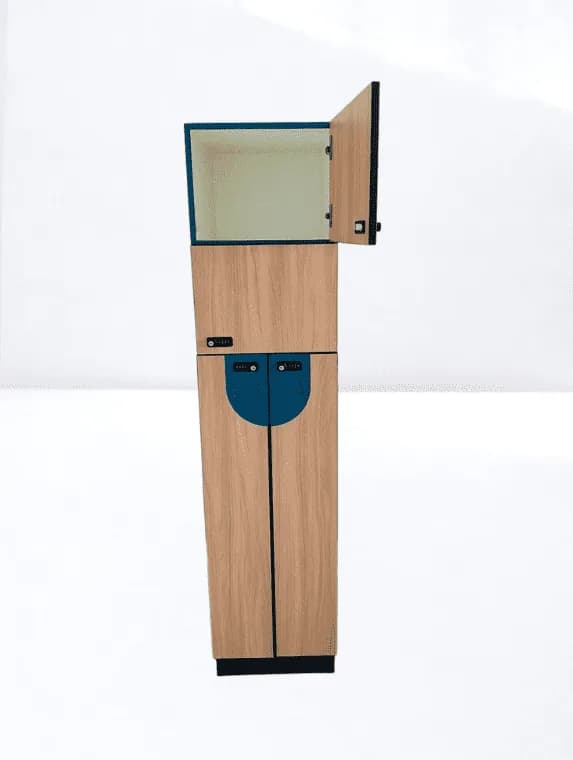 Vestiaire rangement 2 personnes à code et clé. — vue 5