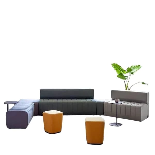 Banquette Acoustique 2 Places Senator By Allermuir — vue 4