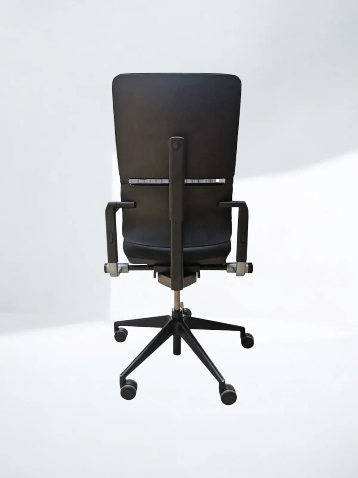 Chaise Steelcase please 2 double dossier noir — vue 4