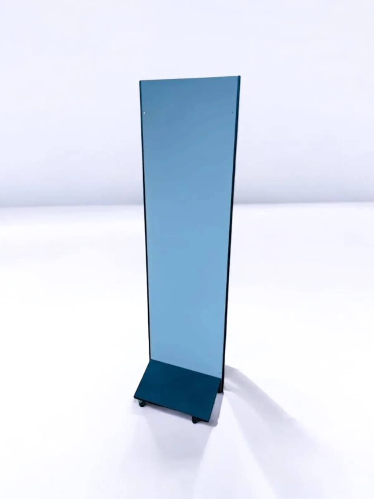 Tableau blanc paperboard 190x65cm sur roue double face
