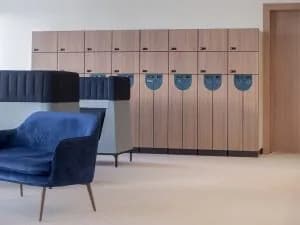 Vestiaire rangement 2 personnes à code et clé. — vue 6