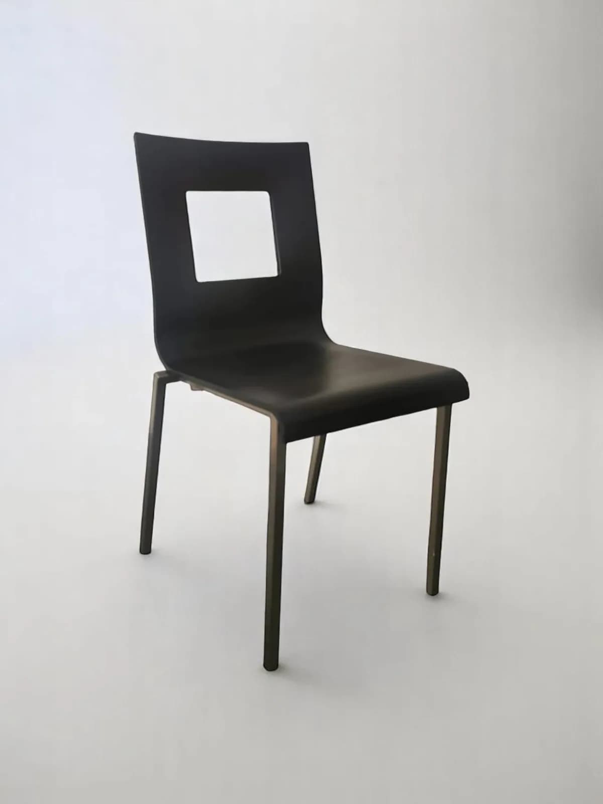 Chaise restaurant Pedrali Wengé Inox