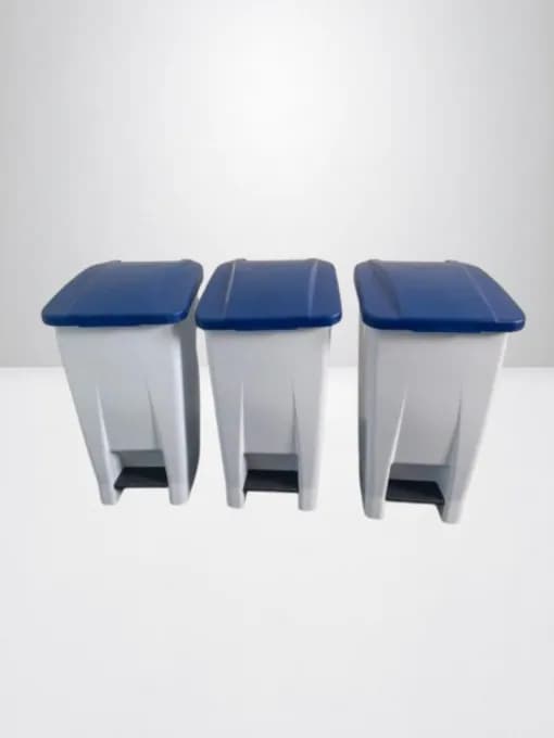 Poubelle à pédale Manutan 60 litres — vue 5