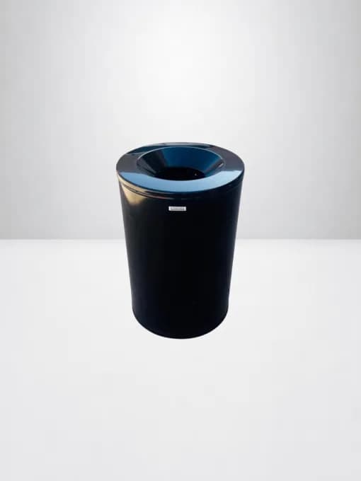 Corbeille anti feu Rossignol Neo métallique Noir 90 Litres