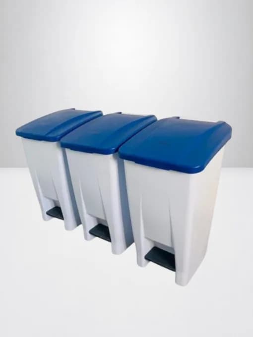 Poubelle à pédale Manutan 60 litres — vue 6