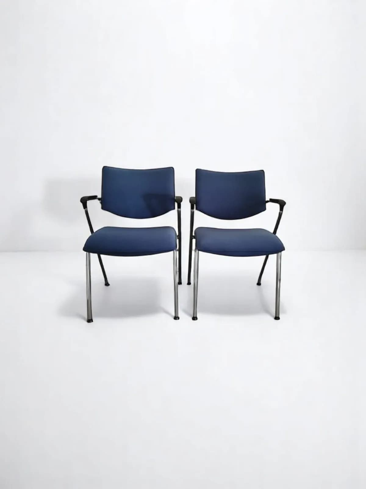 Lot 2 Chaise visiteur Klöber tissu — vue 5