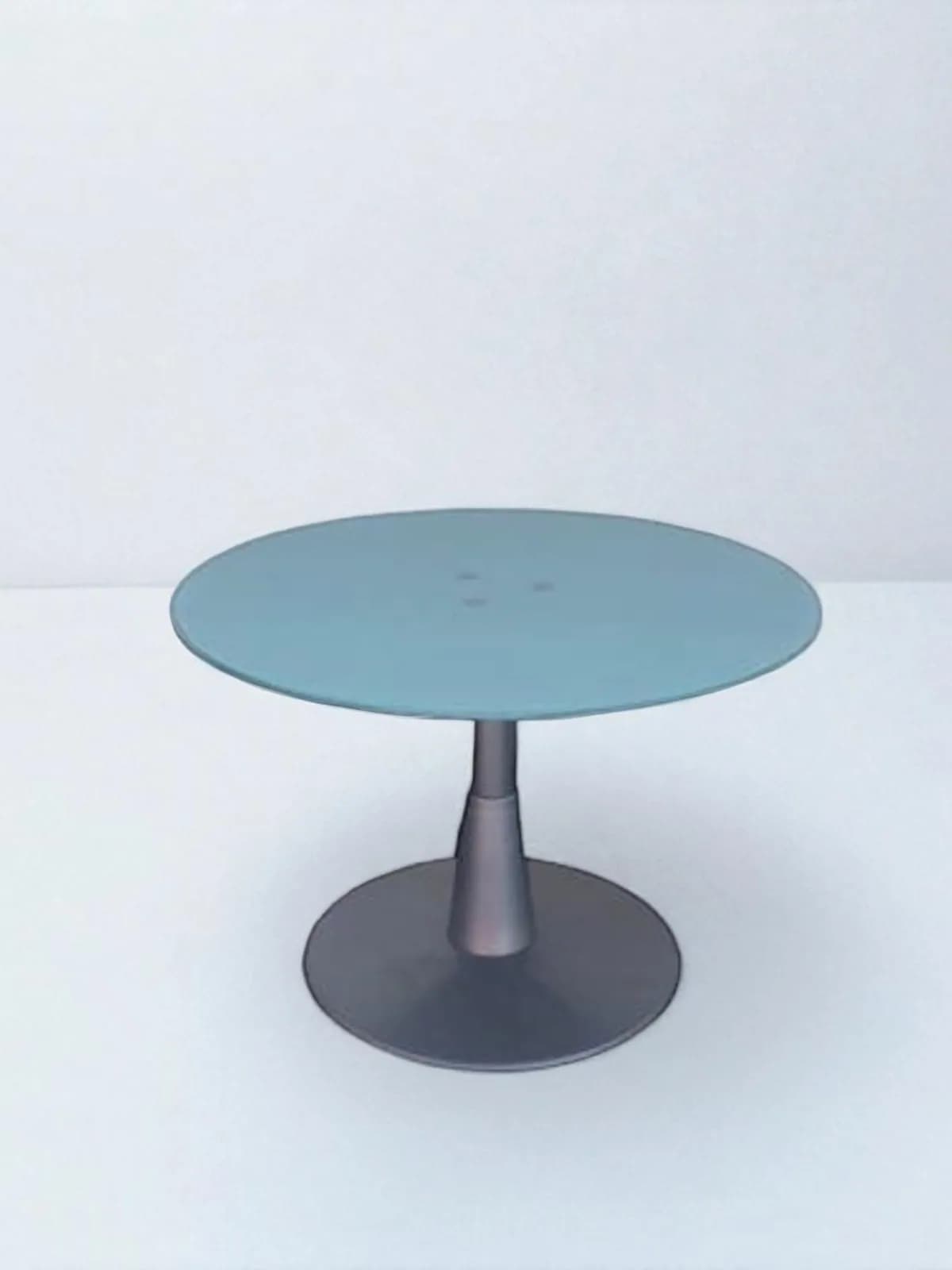 Table ronde en verre 120cm Haworth