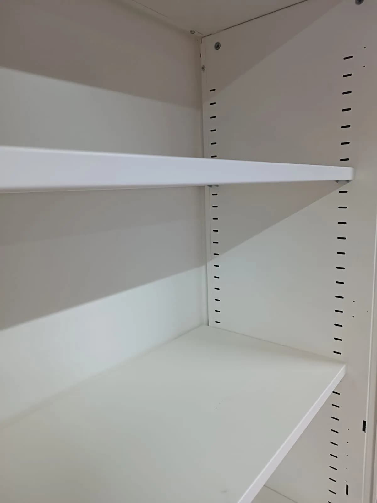 Armoire haute blanche porte coulissante 200x200cm — vue 3