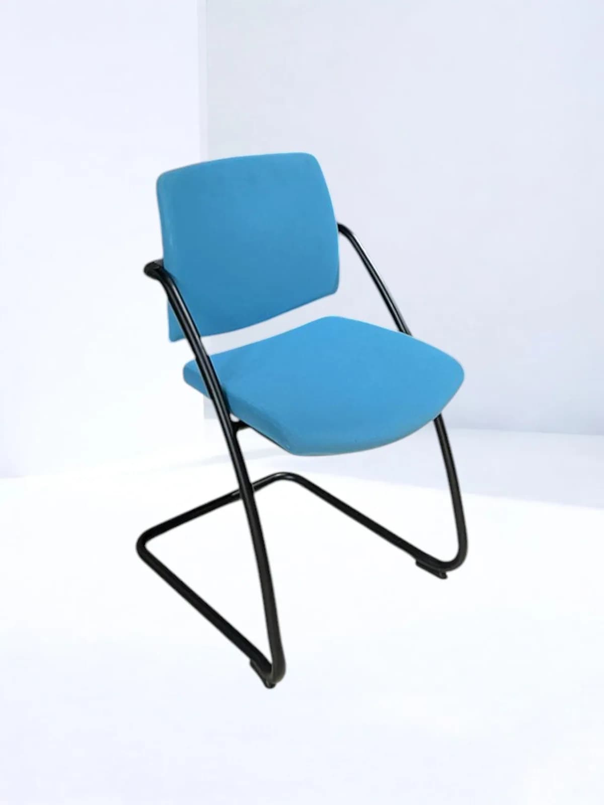 Chaise de bureau accueil Sesta Q-easy bleu