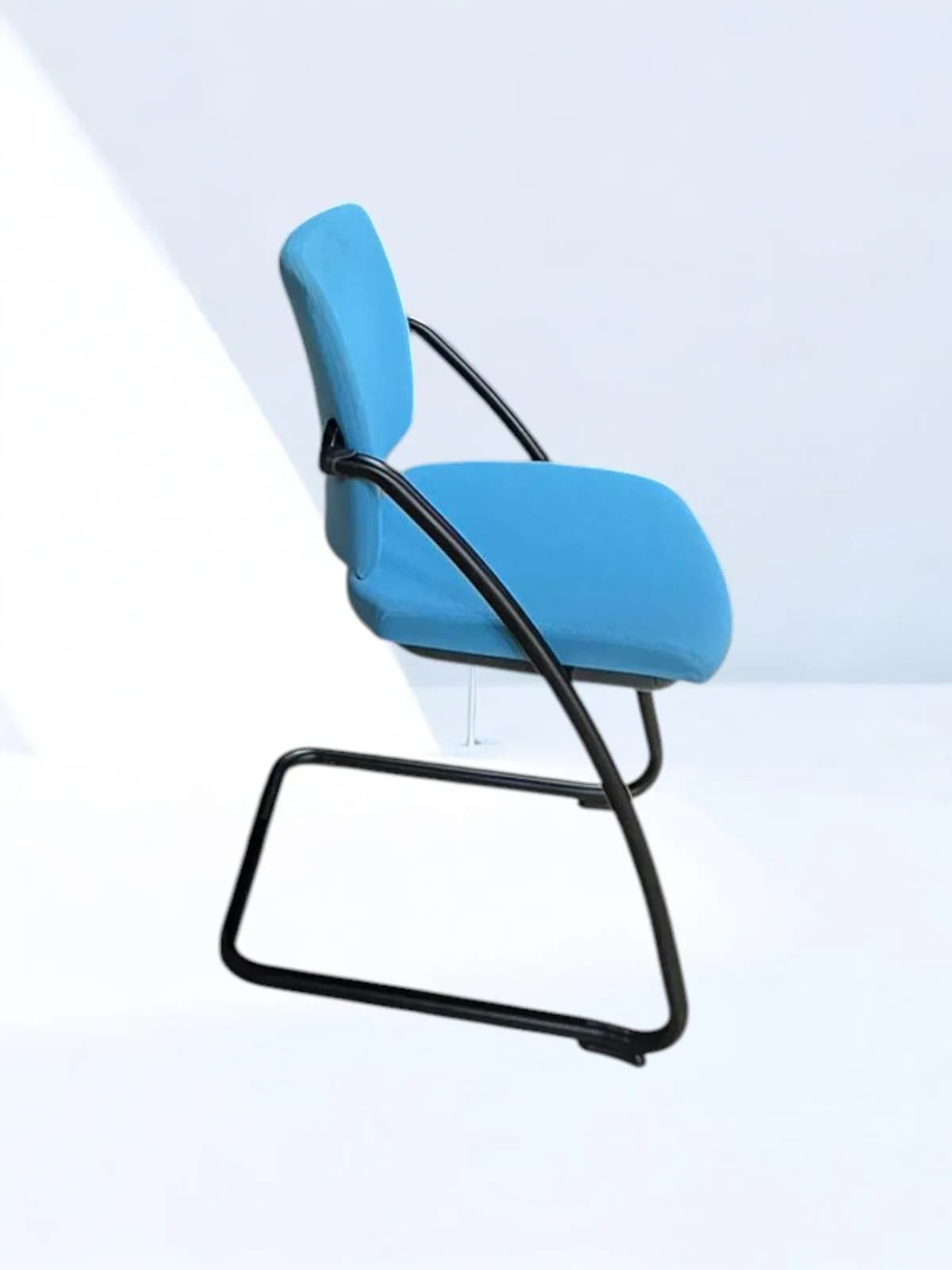 Chaise de bureau accueil Sesta Q-easy bleu — vue 2