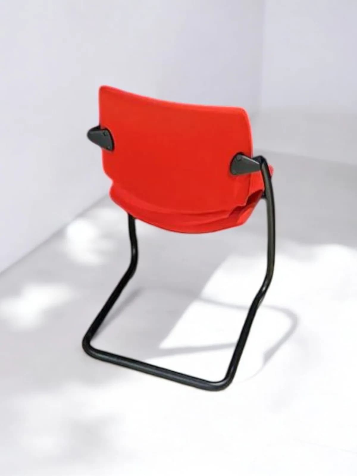 Chaise de bureau accueil Sesta Q-easy rouge — vue 3