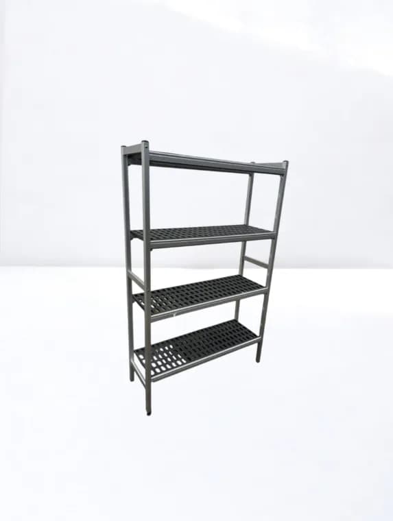 Rayonnage alimentaire restauration 4 étagère 105x170x36cm — vue 2