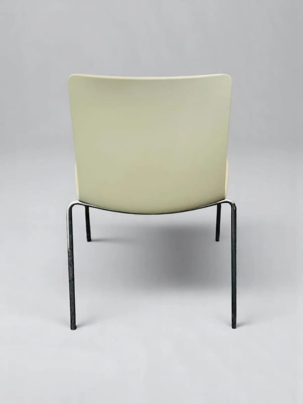 Lot deux chaises Enea Lotus visiteur empilable — vue 4