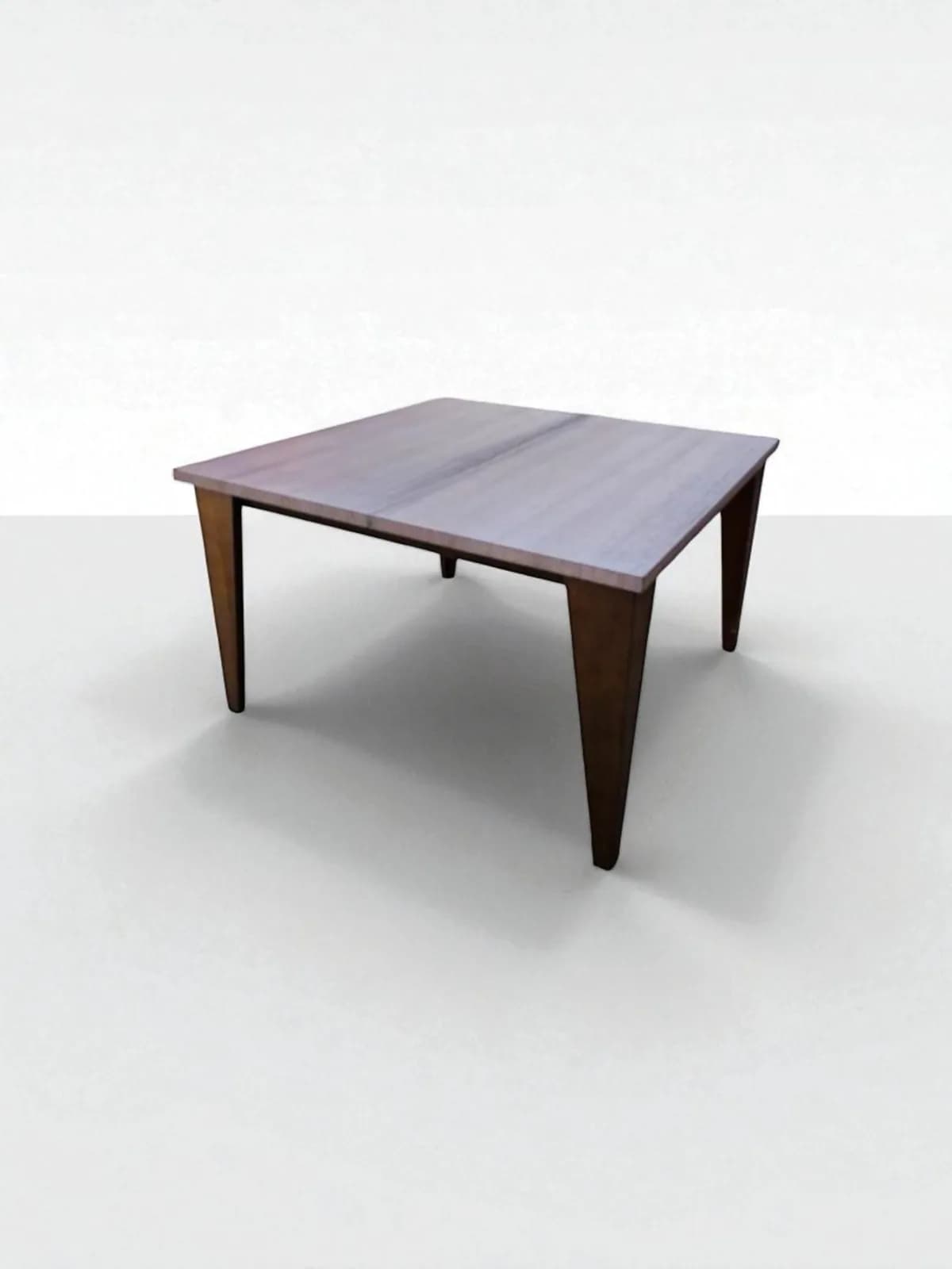 Table de réunion en bois 130x130cm